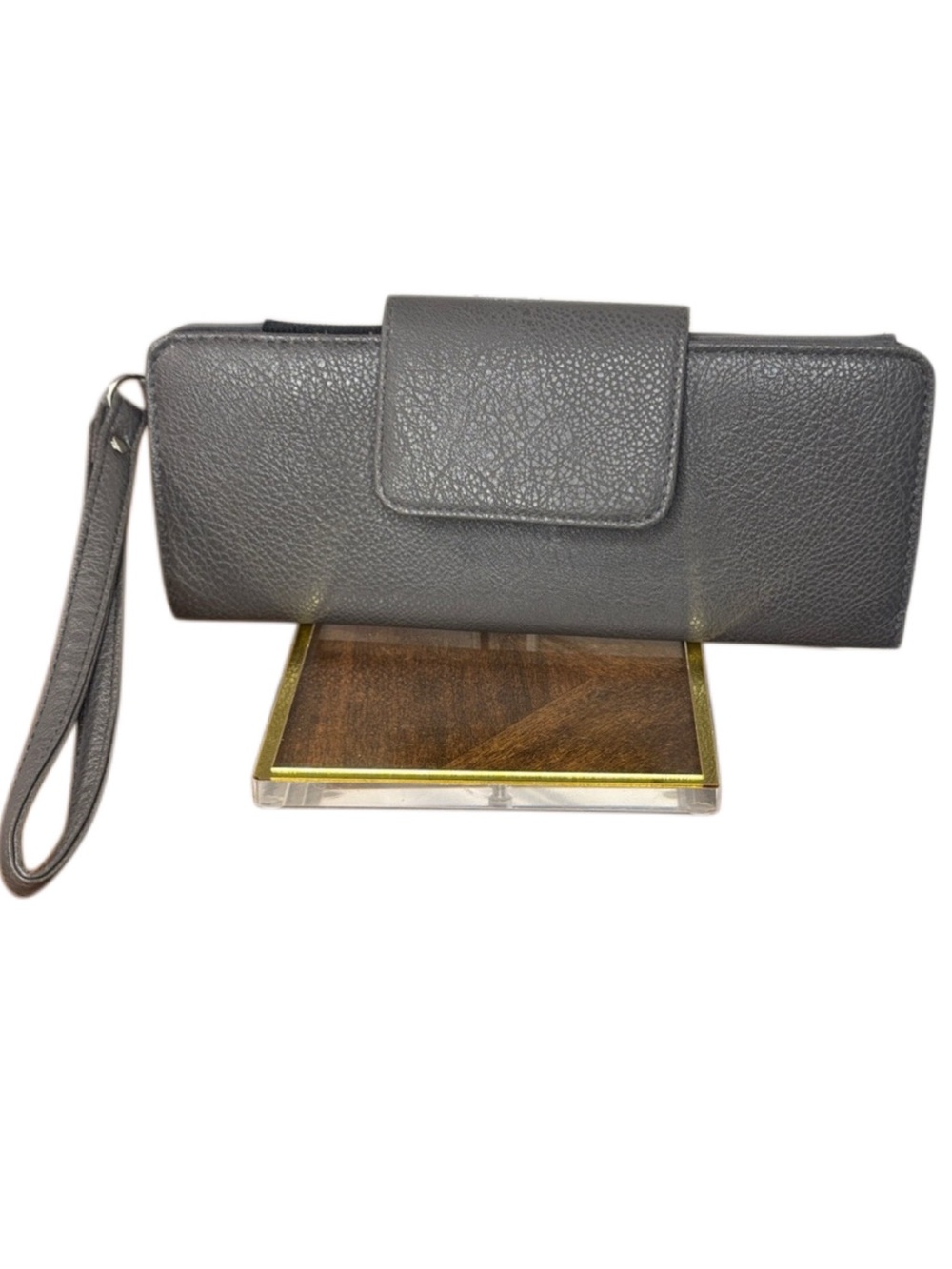 🔥Gray Wristlet Long Wallet
